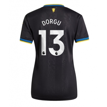 Billige Fotballdrakt Manchester United Patrick Dorgu #13 Replika Tredjedrakt Dame 2025-26 Kortermet